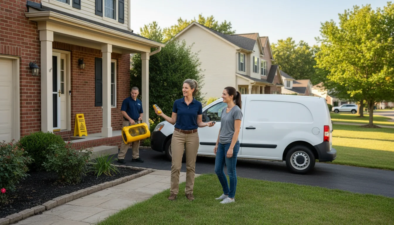 Water restoration image for Mold Remediation in Fairport, NY